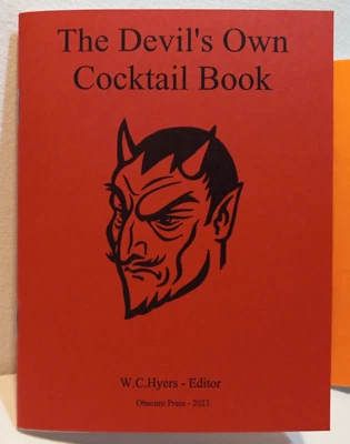 Devil's Own Cocktail Book - Devilish Zine Recipe Chapbook Drinkzine Liquor Book - Image 1 of 4