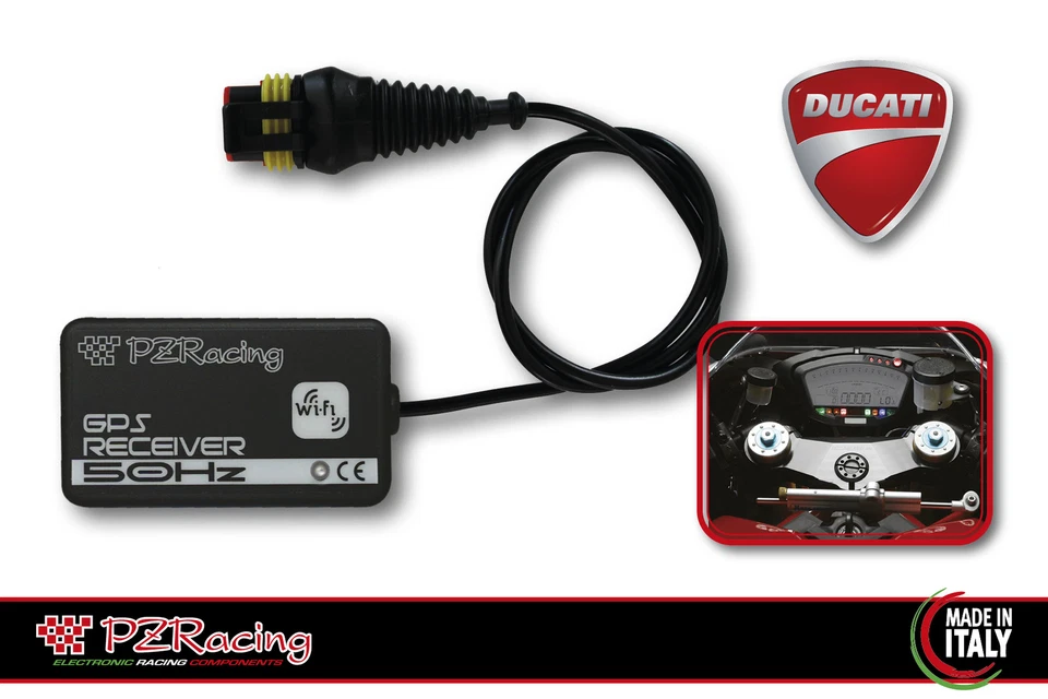 DE700 DESMO-TRONIC PZRACING RECEPTOR GPS 50HZ DUCATI 1198 R CORSE 2009-11 Foto 1 de 1