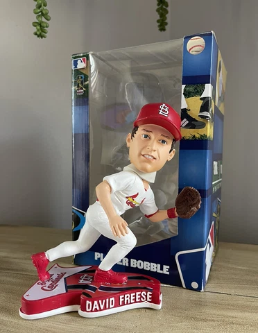 DAVID FREESE St. Louis Cardinals MLB “Pennant Base” Bobblehead NIB! Cover
