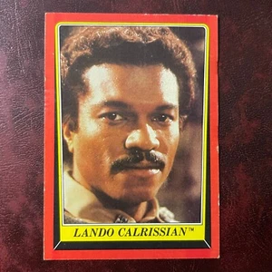 1983 Set Topps Star Wars RITORNO DELLO JEDI LANDO CALRISSIAN #6 - EX++ - Foto 1 di 1