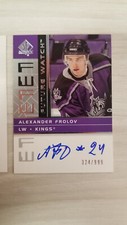 2004-05 UD SP AUTHENTIC ALEXANDER FROLOV ROOKIE AUTO /999 BUYBACK #188
