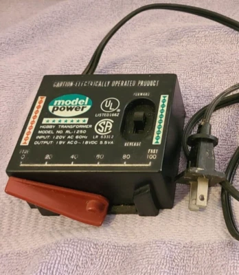 Model Trains Power Hobby Transformer Model #RL-1250 120V 60Hz for HO Scale VTG  - Image 1 of 4