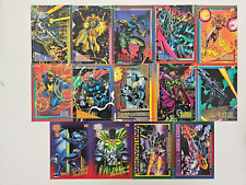 1993 SkyBox Marvel Universe lot of 14 cards. Excellent. (3)