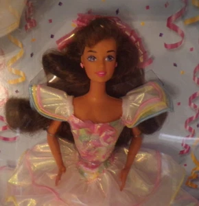 Look 1995 Mattel 14663 Happy Birthday Barbie Puppe Neu in OVP - Bild 1 von 3
