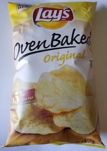 NEW Lay's Oven Baked Original Flavored Potato Chips Snacks - Picture 1 of 1