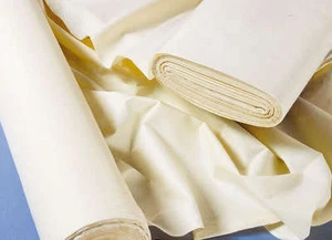 Premium Qualität Elfenbein Creme Isolierend Wärmevorhang Futter Stoff pro Meter - Bild 1 von 1