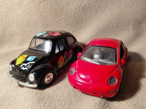Road Signature 1967 VW Beetle Smart Dice 1999 Smart Toys Diecast Pull Back Cars - Picture 1 of 22