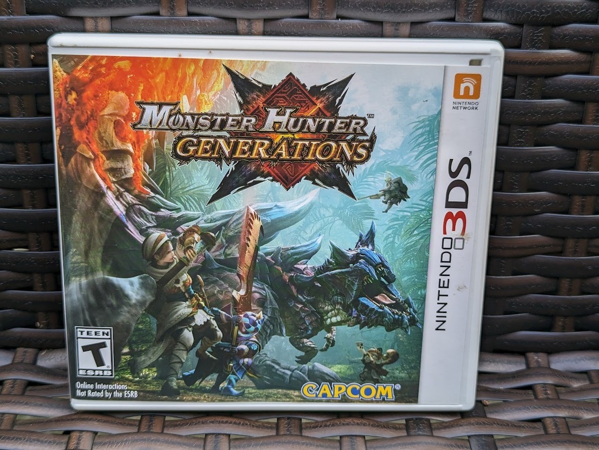 新品未開封 3DS MONSTER HUNTER GENERATIONS 北米版 Monster Hunter X for Nintendo 3DS