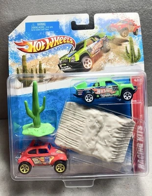 2010 Mattel Hot Wheels Racing Kits "Baja"  - Off-Track Truck and Baja Bug #4/12 - Image 1 of 2