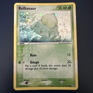 Bulbasaur - 55/112 - Pokemon Ex FireRed LeafGreen Reverse Holo NM - Picture 1 of 9