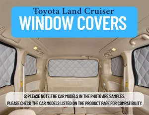 Cubiertas de ventana aisladas Toyota Land Cruiser "serie 100" 2ª/3ª/trasera - Imagen 1 de 8