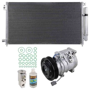 For Honda Accord V6 Sedan 2003-07 OEM AC Compressor w/ A/C Condenser & Drier - Picture 1 of 8