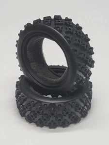 RALLY BLOCK REIFEN 1:10 (2 STÜCK) INKL. EINLAGEN - Bild 1 von 2