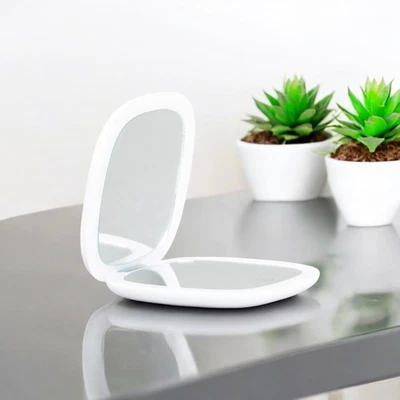 Compact Magnifying Travel Makeup-Mirror - 4 inches 1X/10X Magnification Small... - Image 1 of 4