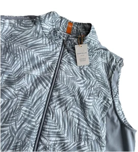 Peter Millar Crown Sport Full Zip Men’s Vest in Gray Size XXLarge Fuse Elite NEW - Picture 1 of 7