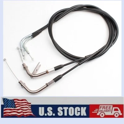 Motorcycle Throttle Cable For Kawasaki VN800 Vulcan 800 Classic 800 1995-2006 — 第 1/4 张图片