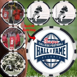 Terance Mathis New Mexico College Football Hall of Fame Chips (5) #2 - Picture 1 of 2
