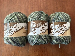 LILY SUGAR ‘N CREAM - Lot of 3 - 2oz 95yds Cotton Yarn “Renegade” - Picture 1 of 3