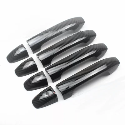 Carbon Fiber Style Door Handle Cover Trim For Mercedes-Benz Vito W447 2014-2021 - Image 1 of 4