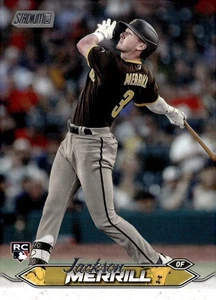 2024 Topps Stadium Club - Jackson Merrill #50 Rookie - Picture 1 of 2