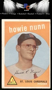 1959 Topps #549 Howie Nunn - Bild 1 von 2