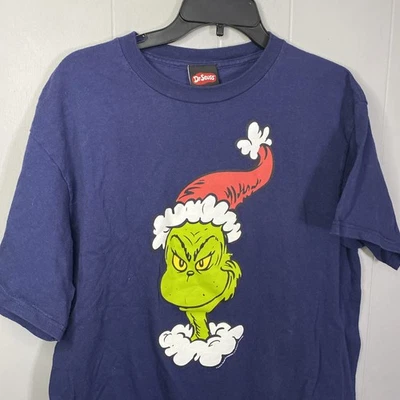 Vintage Y2K Grinch Christmas T Shirt Official Movie Merch Fits M/L 20x27 Tag L - Image 1 of 4