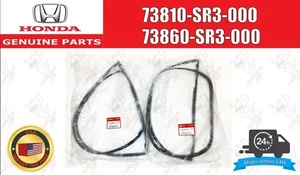 Honda Genuine Civic EG4 EG6 Strip Rubber Quarter Molding Left & Right Set OEM - Picture 1 of 17