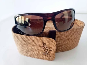 Gafas de sol Maui Jim Peahi MJ 202-10 Tortuga Polarizadas HCL® Bronce con estuche - Imagen 1 de 5