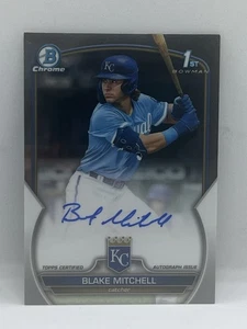 Bowman Draft 2023 - Autógrafos Chrome Prospect Blake Mitchell #CDA-BMI (AU, RC) - Imagen 1 de 2