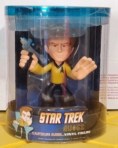 2009 Star Trek Funko Quogs Captain Kirk Bobble Head Vinyl Figure Item JJL 090411 - Picture 1 of 4