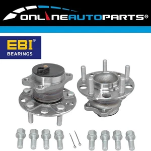 2 x Rear Wheel Bearing Hubs for Lancer CJ FWD 2.0L 2.4L 4B11 4B12 4cyl 2007~10 - Picture 1 of 1