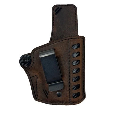 Versacarry Compound Gen 2 IWB Holster Brown Leather & Kydex Size 3 CD2113-1 - Image 1 of 4