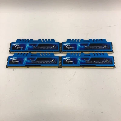 G.Skill RIPJAWS X 16GB (4×4GB) RAM DDR3 2133MHz F3-17000CL9D-8GBXM For Gaming - Image 1 of 4