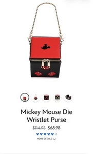 2020 Disney Parks Mickey Mouse Die Wristlet - Picture 1 of 12