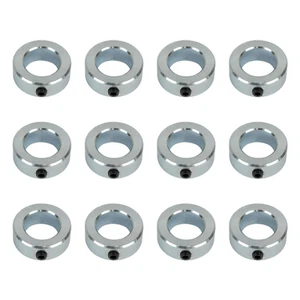 1 Zoll Bohrung massiv Zink Gewindestift Schaft Bund Außendurchmesser 1-5/8 Zoll Breite 5/8 Zoll (12 Stück) - Bild 1 von 7