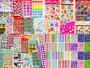 699+ STICKERS | Love Valentine Day Theme Cards Hearts Flowers Teacher School Lot - Picture 1 of 23