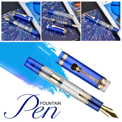 Jinhao 1935 Füllfederhalter Schulfüller F/M Feder Gitarre Clip Geschenk Füller - Bild 1 von 4