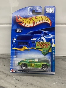 2001 Hot Wheels '63 Corvette Green #2/4 Collector #90 - Picture 1 of 1