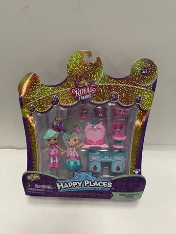 Shopkins Happy Places Royal Trends Fabulous Fox Vanity New Cover