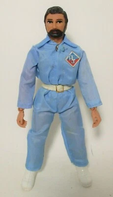 Vintage Mego 1970's Action Jackson Bearded AJ (Action Figure) T0 Boots Belt  - Image 1 of 4