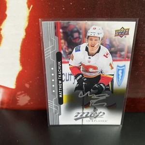 2018-19 Upper Deck MVP MATTHEW TKACHUK Flames Silver Script Signature #193 - Picture 1 of 1