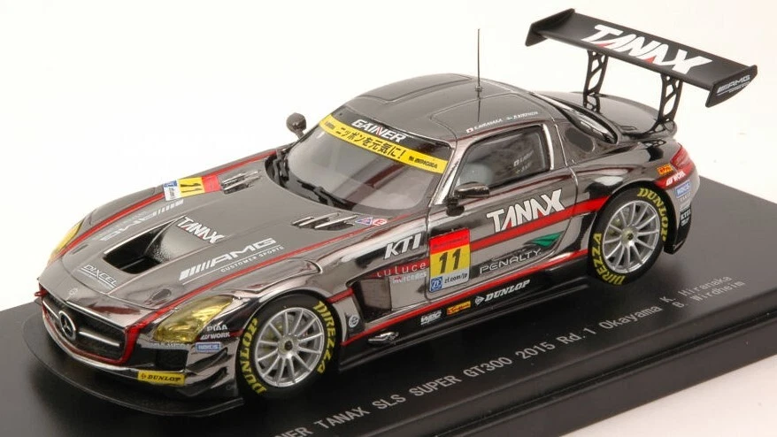 Ebbro MERCEDES SLS N.11 SGT300 OKAYAMA 2015 K.HIRANAKA-B.WIRDHEIM 1:43 - Immagine 1 di 1