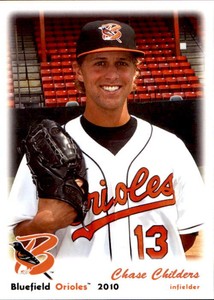 2010 Bluefield Orioles Grandstand 5 Chase Childers Acworth Georgia Baseball Card