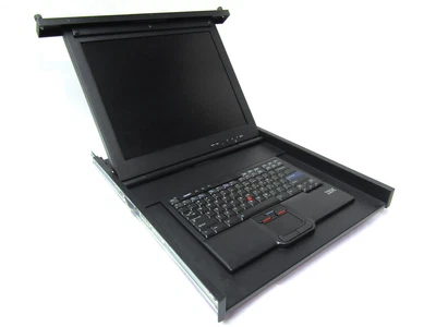 Consola KVM de panel plano de montaje en rack IBM 7316-TF3 17" Foto 1 de 4