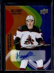 2022-23 Upper Deck Allure Full Rainbow Auto MATIAS MACCELLI #SF-84