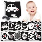 Buauty Baby Toys 0-12 Months Black And White High Contrast Baby Books Sensory...