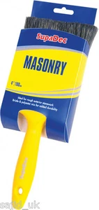SupaDec DIY Decorating Masonry Brush 4"/100mm - Picture 1 of 1