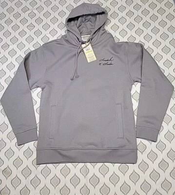 Sudadera con Capucha Scotch & Soda Para Hombres Gris Para Hombre Mediana Relajada Logo Pullover Nueva con Etiquetas Precio de venta sugerido por el fabricante $118 Foto 1 de 4