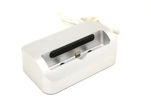 Elevation Lab Charging Dock for iPhone (Heavy weight, Silver) - Picture 1 of 3