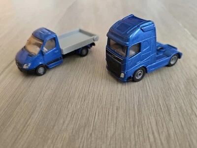 Siku Motrice Volvo + Furgone Mercedes - Immagine 1 di 3